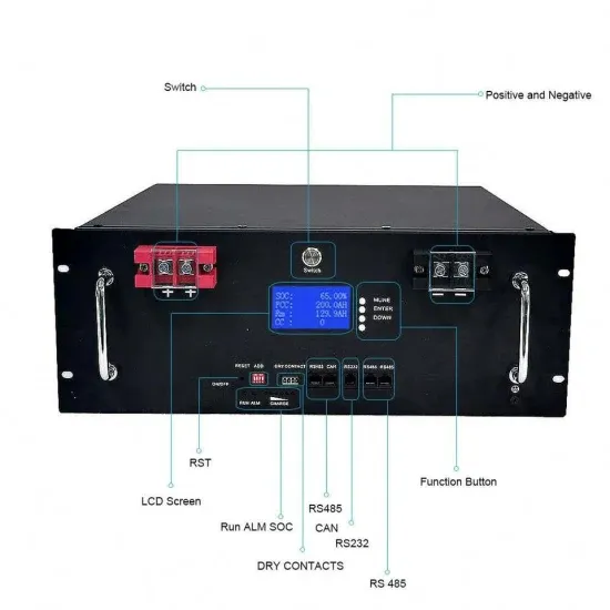 New energy battery cabinet as mobile power supply