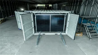 2MW Containerized Energy Storage System for 4 upcoming towns
