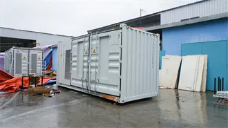 Solar container lithium battery storage and control integrated