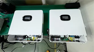 After-sales service for an 80kWh folding container in Lithuania