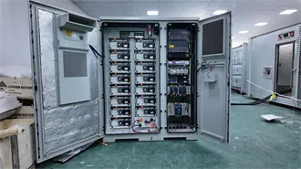 Cabinet Energy Storage System