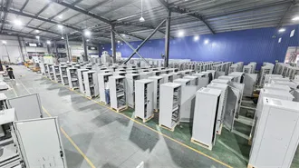 Mobile solar container range