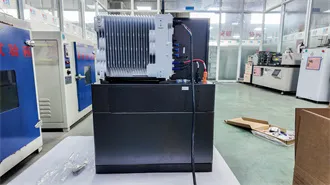 Schematic diagram of lithium battery energy storage station