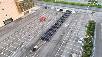 Electric train battery