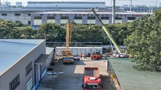 6U 600mm Wide x 600mm Deep IP55 Pole Mount Outdoor Cabinet